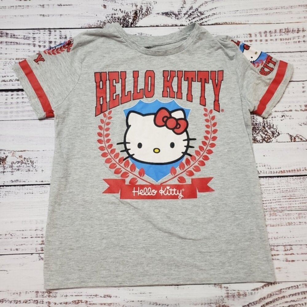 Hello Kitty Varsity Tee Small